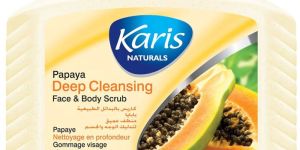 papaya deep cleansing face body scrub