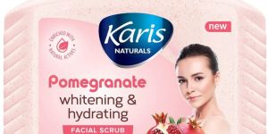 pomegranate brightening hydrating face body scrub