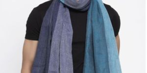 Geometric Design Wool Muffler