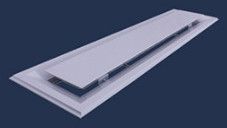 Rectangle Plaque Ceiling Diffuser