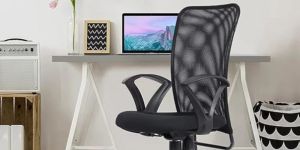 Mid Back Mesh Ergonomic Home Office Desk Chair