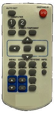 Plastic Ds Projector Remote Control