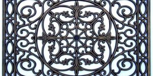 Wrought Iron Rubber Mats