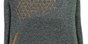 Performance Anti-Theft Hard Shell Backpack Grey and Orange