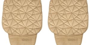 Space Coolpad Car Seat Cushion Beige (Set of 2)