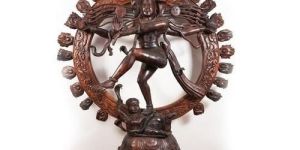 Wood Nataraja Statue