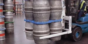 Keg Handler For Forklift Attachments