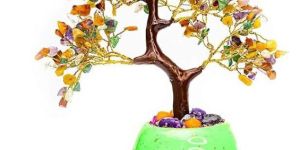 Handmade Crystal Stone Tree