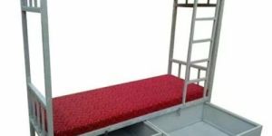 Mild Steel Bunk Bed with Drawer