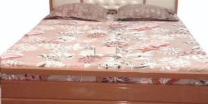 Queen Size Hydraulic Storage Metal Bed