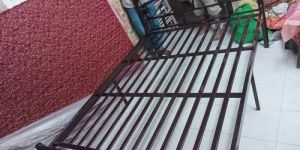 Wrought Iron Double Bed Without Storage