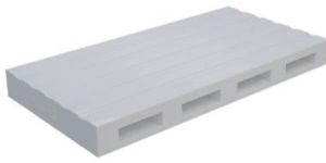 7 runners 2 way entry plastic pallets