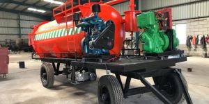 Tractor Trailer Mounted Sewer Suction Cum Jetting Machine