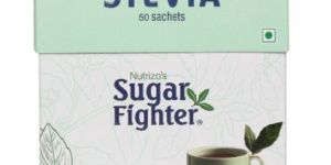 Stevia Sachets 50 Pcs, For Sweetener and Pharma, Non Prescription