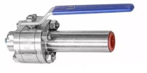Three-piece Ball Valve, ASTM A182 F304L, 3/4 Inch, 600 LB