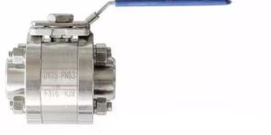 Three Piece Ball Valve, ASTM A182 F316, DN25, PN63, Sw End