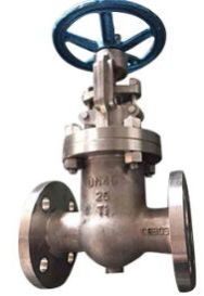 Titanium Gate Valve, En 3.7035, ASTM B367 GR.C2, DN40, PN25, RF