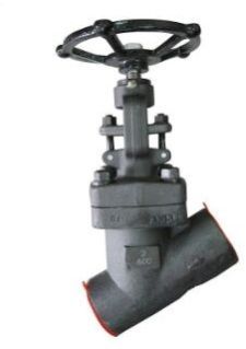 Y Type Globe Valve, ASTM A105N, 2 Inch, Class 600 LB, Sw End