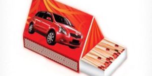 Tent Shape Matchboxes