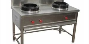 Two Burner Chinese Cooking Range