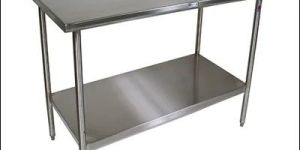 Work Table with Undershelf