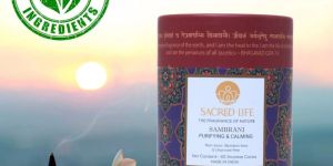 Sacred Life Dry Dhoop Sambrani Incense Cones