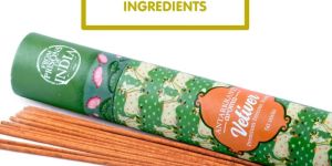 Vetiver Incense Sticks 100% Natural