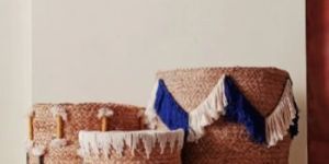 Macrame Jute Baskets