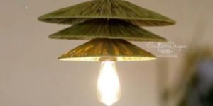 Paper Raffia Lampshade