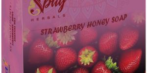 Strawberry Honey Handmade Soap 100gms