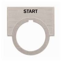 Siemens Start Inscription Plates - 3SB59012EL