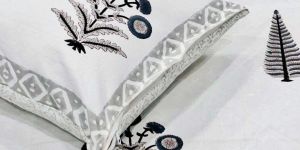 HAND BLOCK PRINTED COTTON BEDSHEET