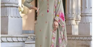 women premium soft muslin digital print lace kurti