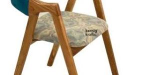 Wendy Acacia Wood Upholstery Chair