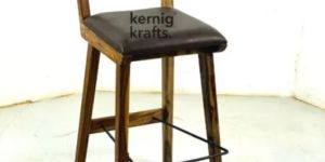 Wooden Compact Bar Chair WITH Cushion