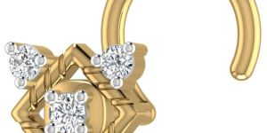 Eternal Sparkle Ladies Diamond Nose Pin