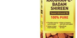 Zandu Raughan E Badam Shireen Sweet Almond Oil for Hair, Skin & Digestion