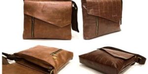 Leather Messenger Bag