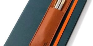 Leather Pen Case Holder