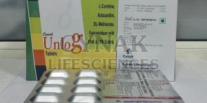 Unlog CO-Q10 L Carnithine Astaxanthin Dl Methionine Supraoxidase DHA EPA Tablets