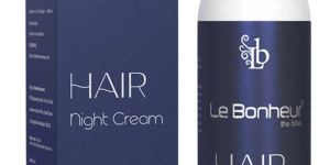 le bonheur keratin argan oil vitamin e night hair cream