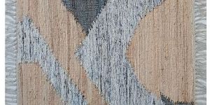Multicolor Modern Flat Weave Jute Rugs