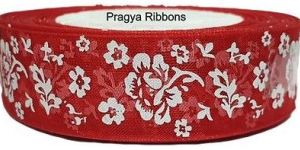 Printed Organza Ribbon