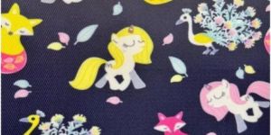 Jinni Twill Digital Print PVC Coated Bag Fabric