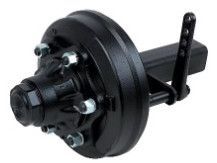 Stub Axle With Brake