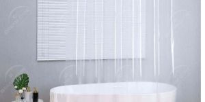 Solid Transparent Curtains