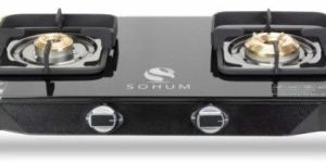 Elegant 2 Burner Manual Ffd Smart Gas Stove