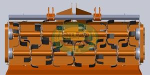 Dual Shaft Rotavator