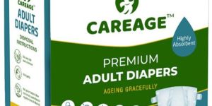 Careage Premium Adult Diaper Tape Style Medium Size