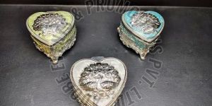 Silver Plated Ring Box